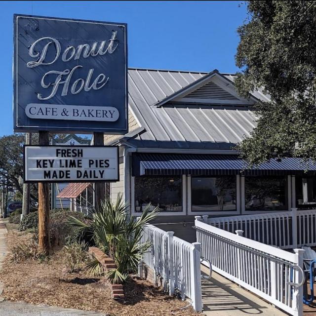 Breakfast at the Donut Hole