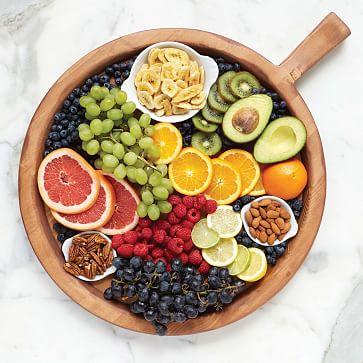 Natural Wood Classic Serving Tray