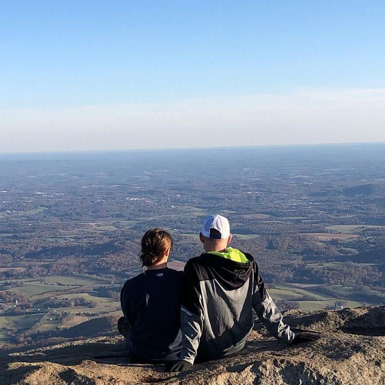 Sharp Top mountain in Virginia
