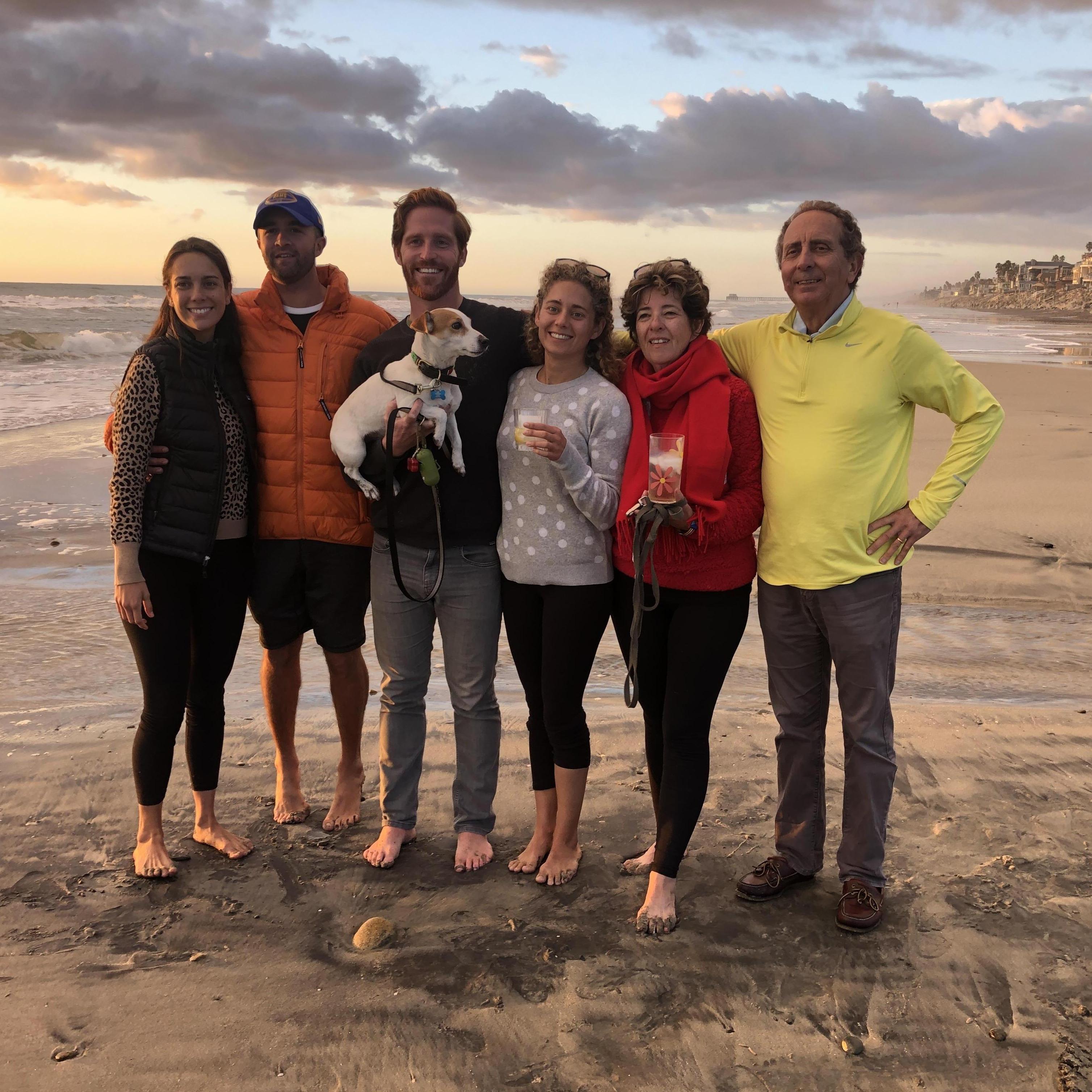 The Botta family (Lucia, Jared, Kevin, Pesto, Bianca, Valerie and Ettore)