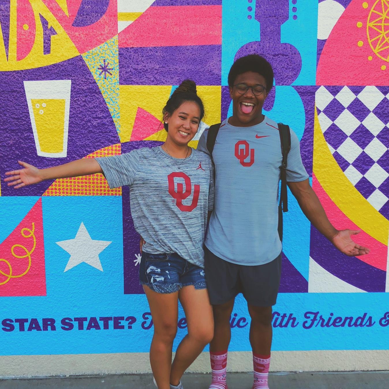 to our first OU/TX weekend