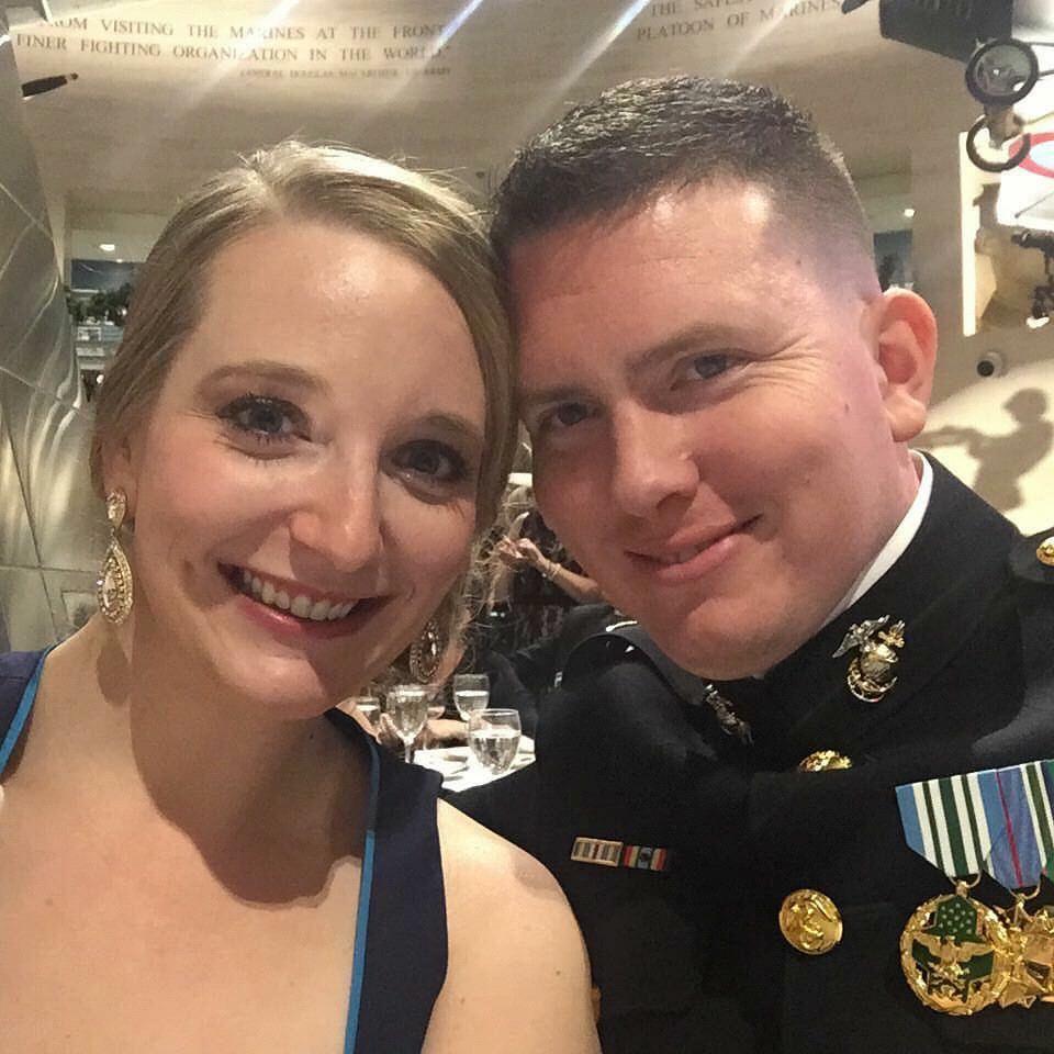 Amanda’s first Marine Corps Ball (hopefully not the last)!