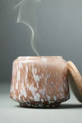 The Gather Candle by Anthropologie: White Tea & Lotus