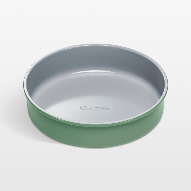 Caraway Sage Non-Stick Ceramic Round Pan