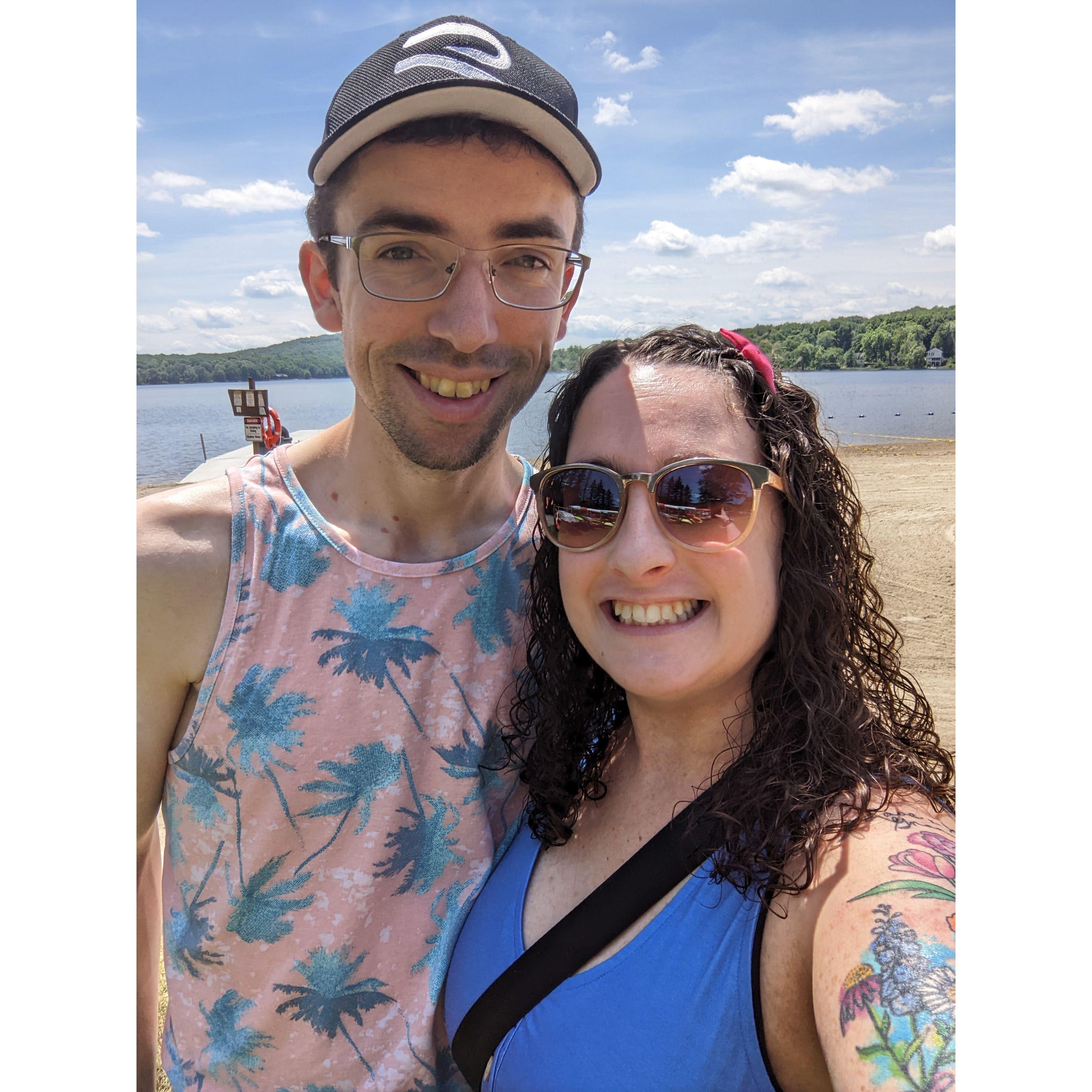 July 2022 - Pocono weekend getaway at the family cabin on Lake Arrowhead