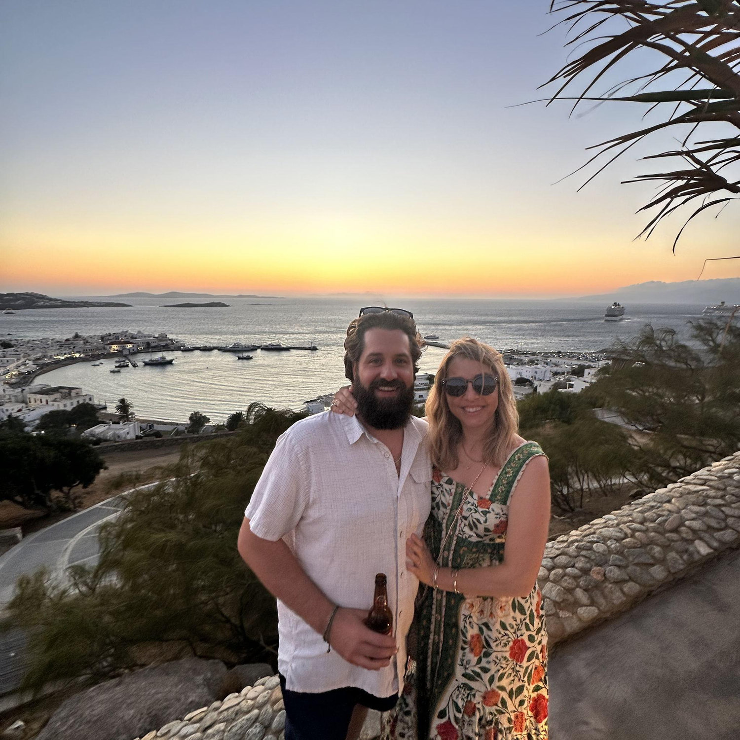 Our first time in Greece!