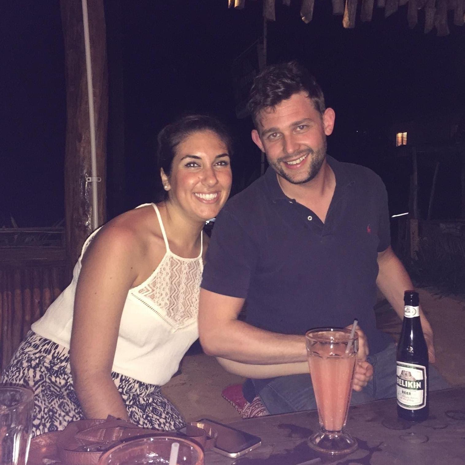 Local bar in Belize - those drinks were served by Keely!