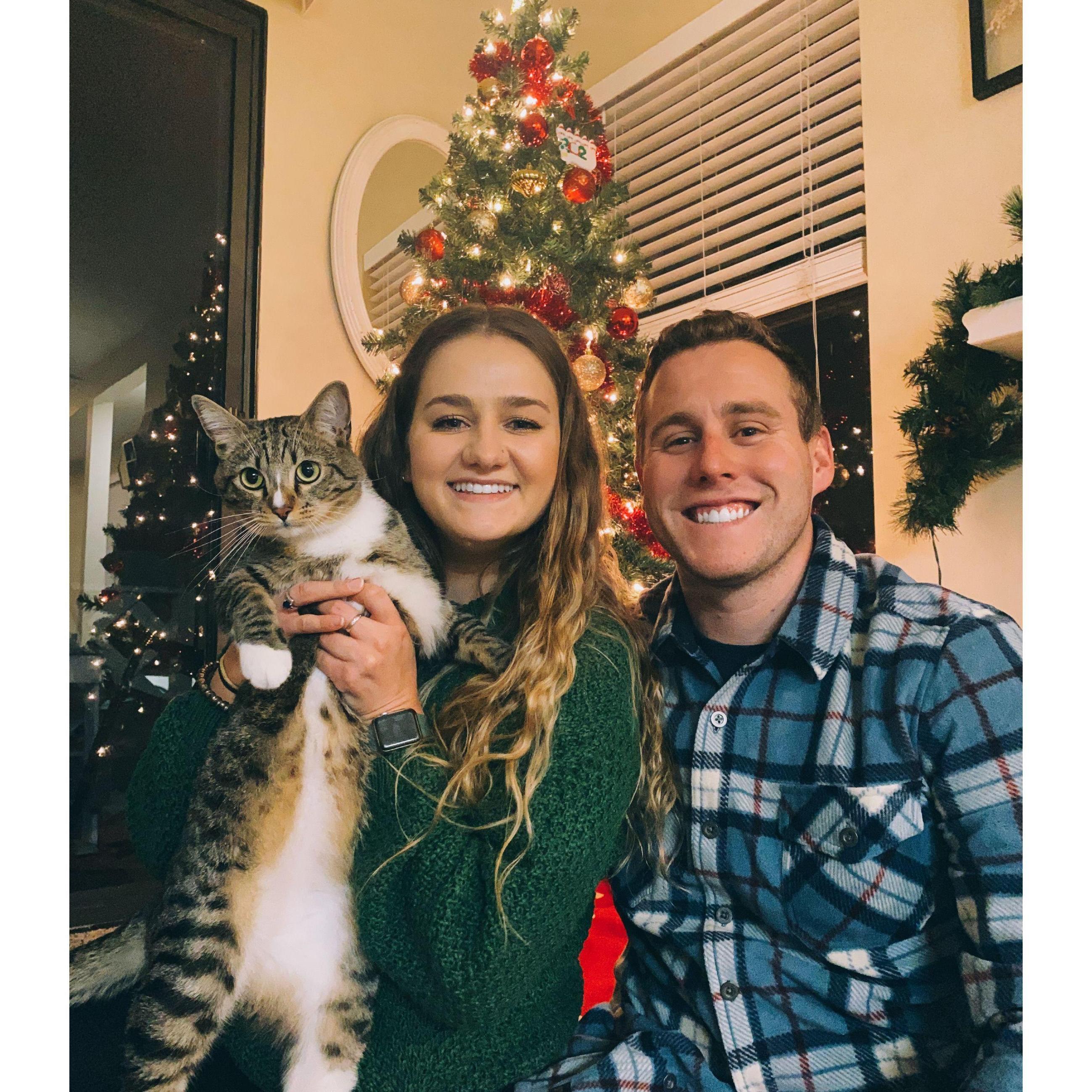 First little family Christmas picture.