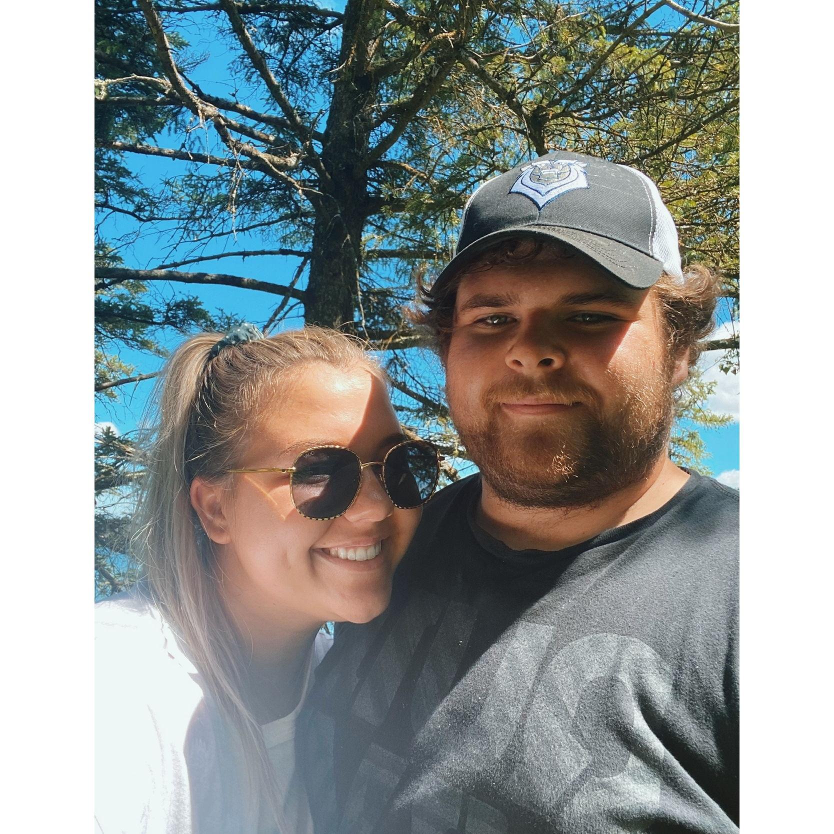 Our 6 month Anniversay at Madge Lake 2020
