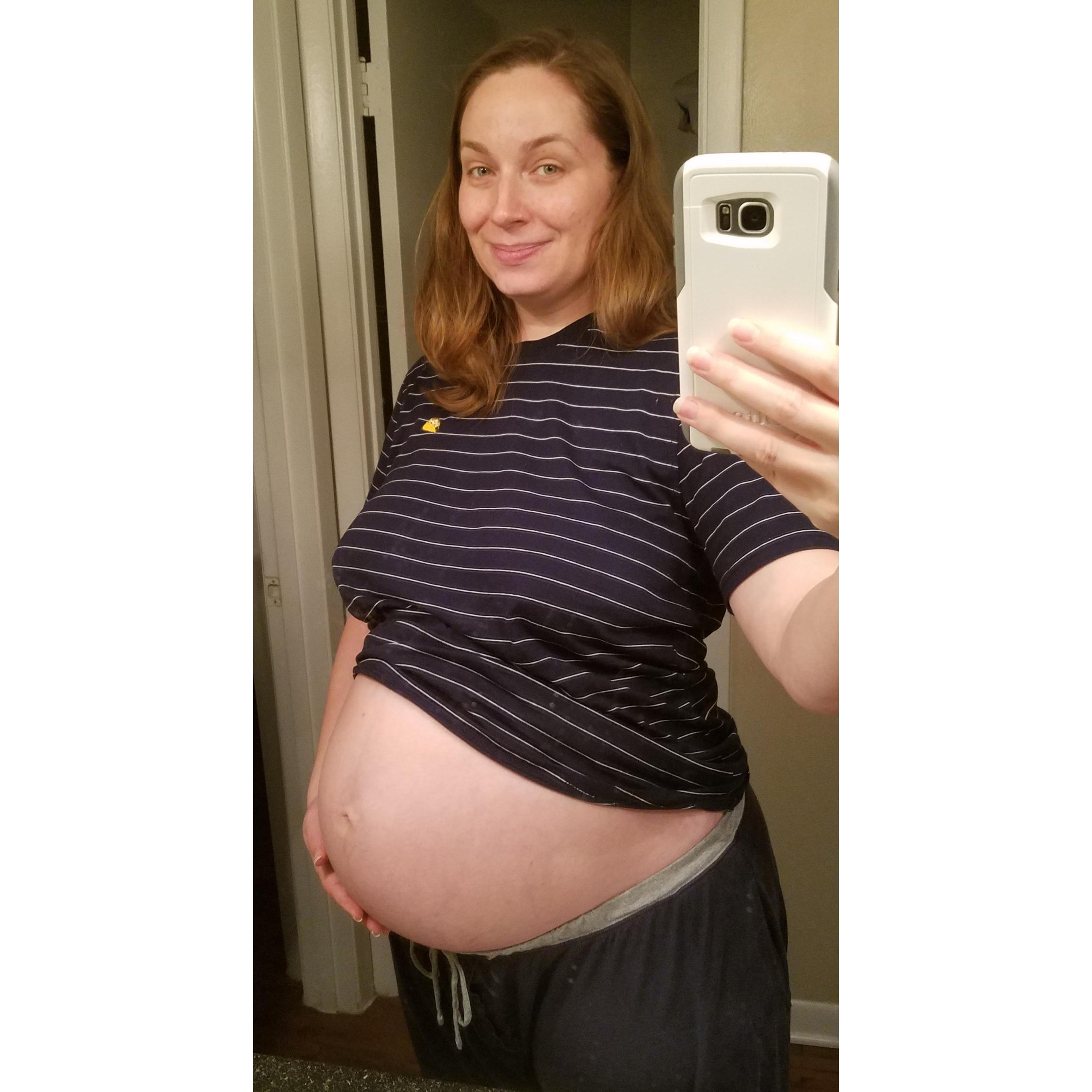 The last picture taken of Alicia being pregnant! Oct 2018