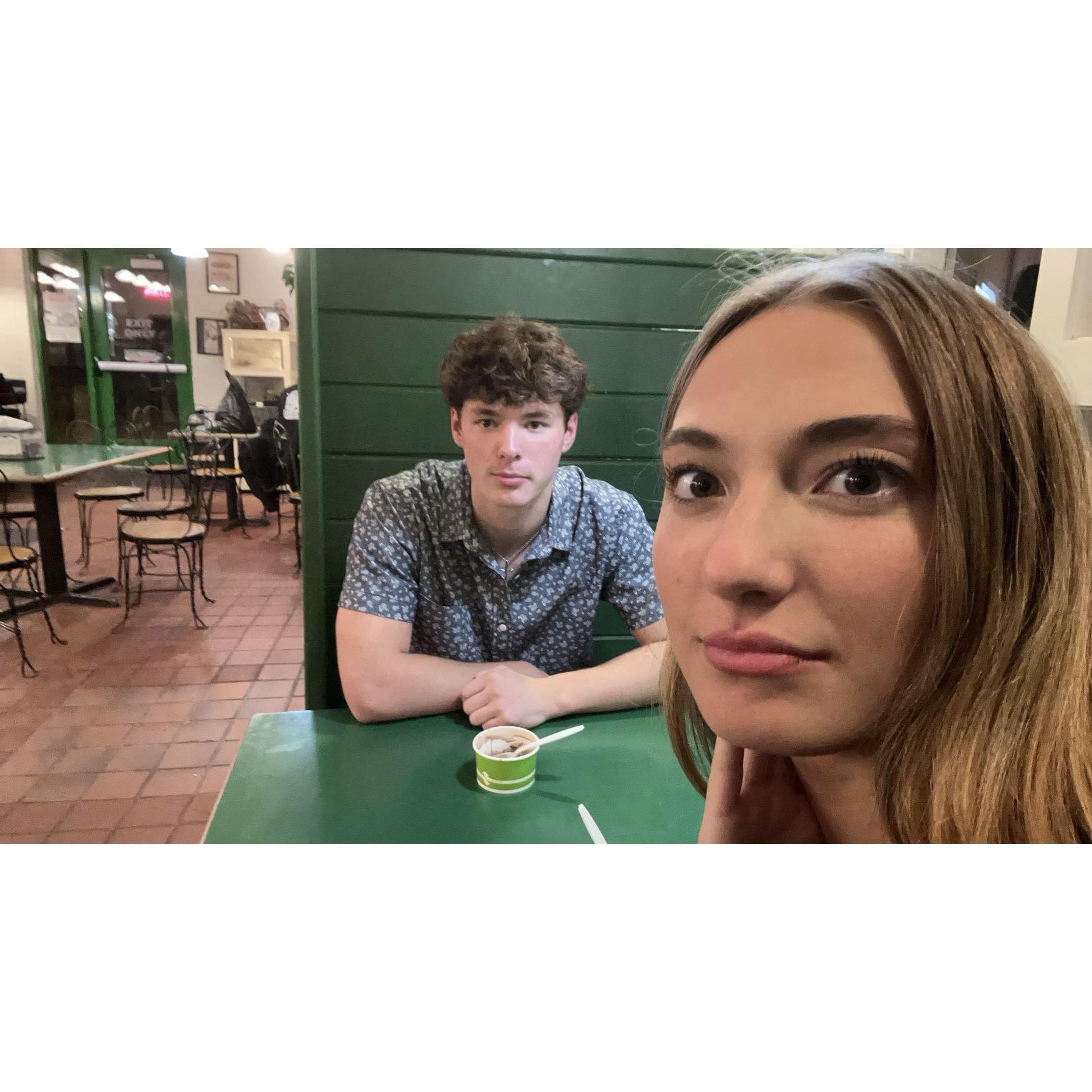 Our first official date!