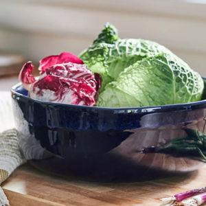 The Rowen Portuguese Stoneware Large Serving Bowl