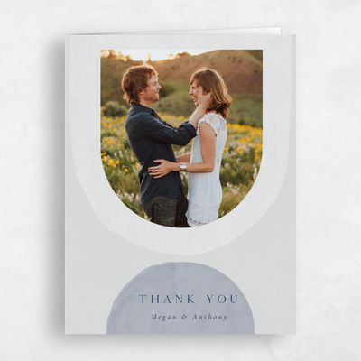 Powder Blue Wedding Thank You - Madrid Photo
