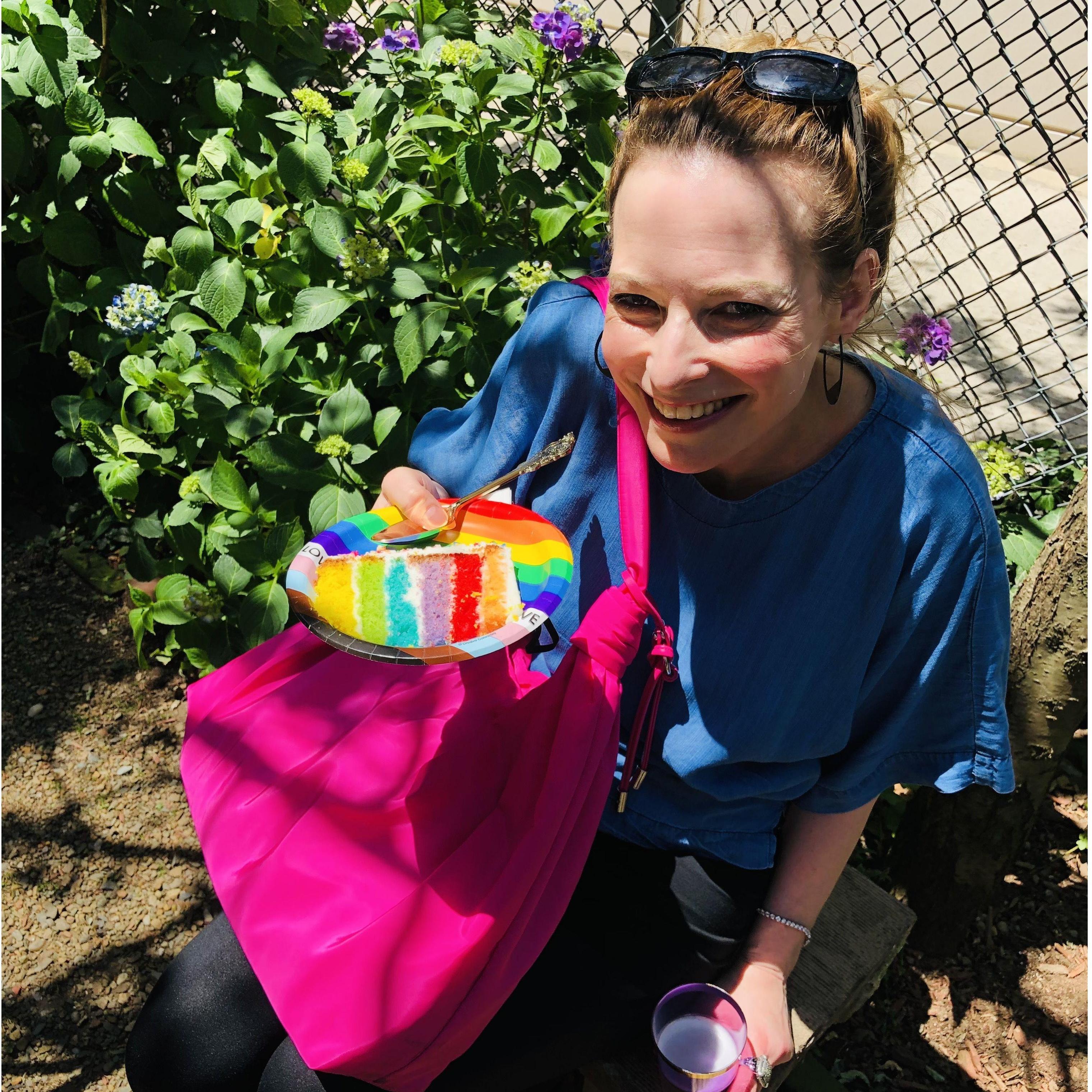 Hillary, Brad's bestfriend and classmate from Yale joined us