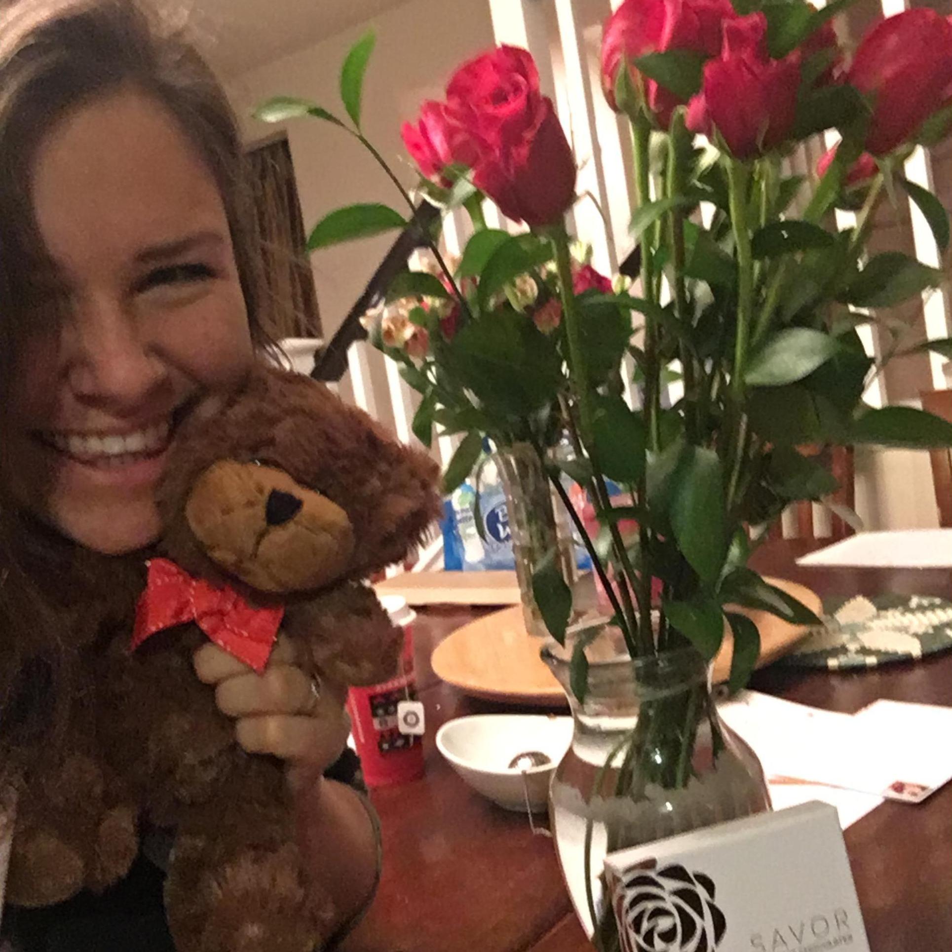 That moment when he sent me a fake Valentines Gift to successfully throw me off:)