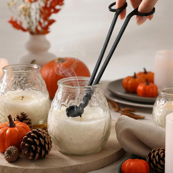 Black Stainless Steel Candle Wick Trimmer - Amazon