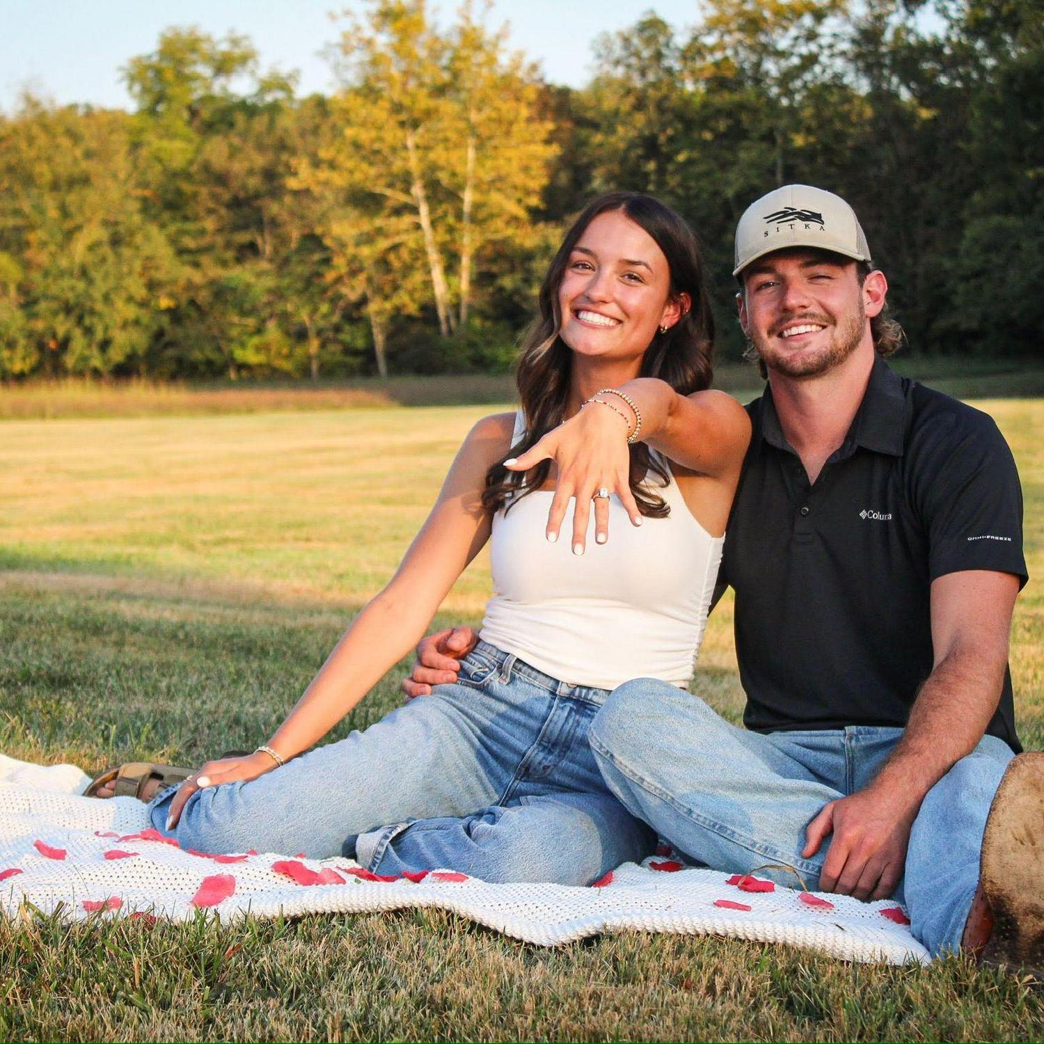 The day we got engaged!