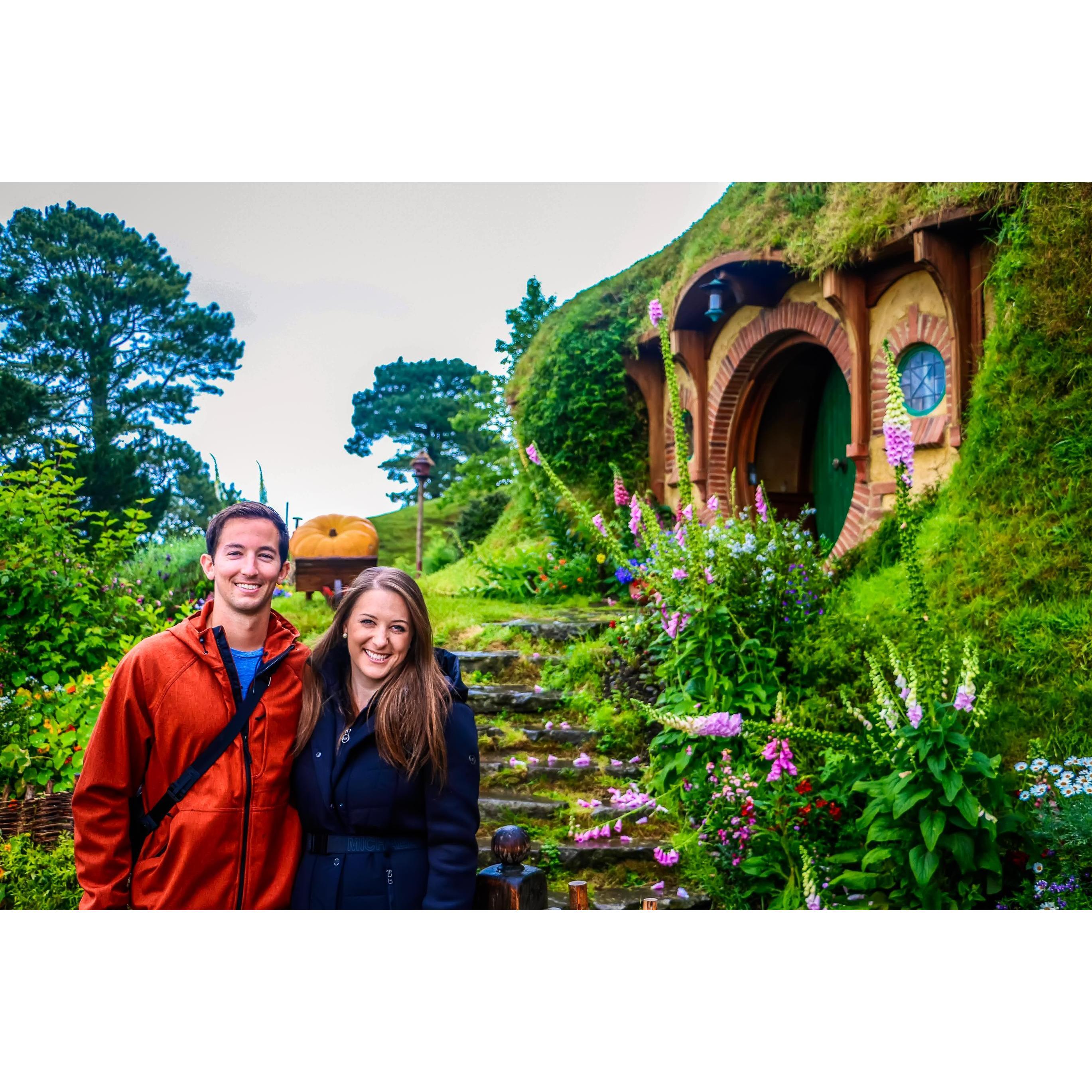 Hobbiton in New Zealand