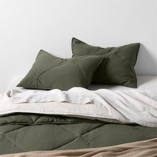 Aire Crinkle Cotton Matelasse Comforter