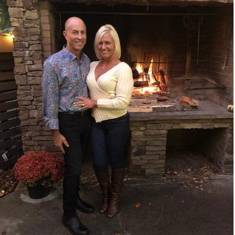 The night of our engagement.