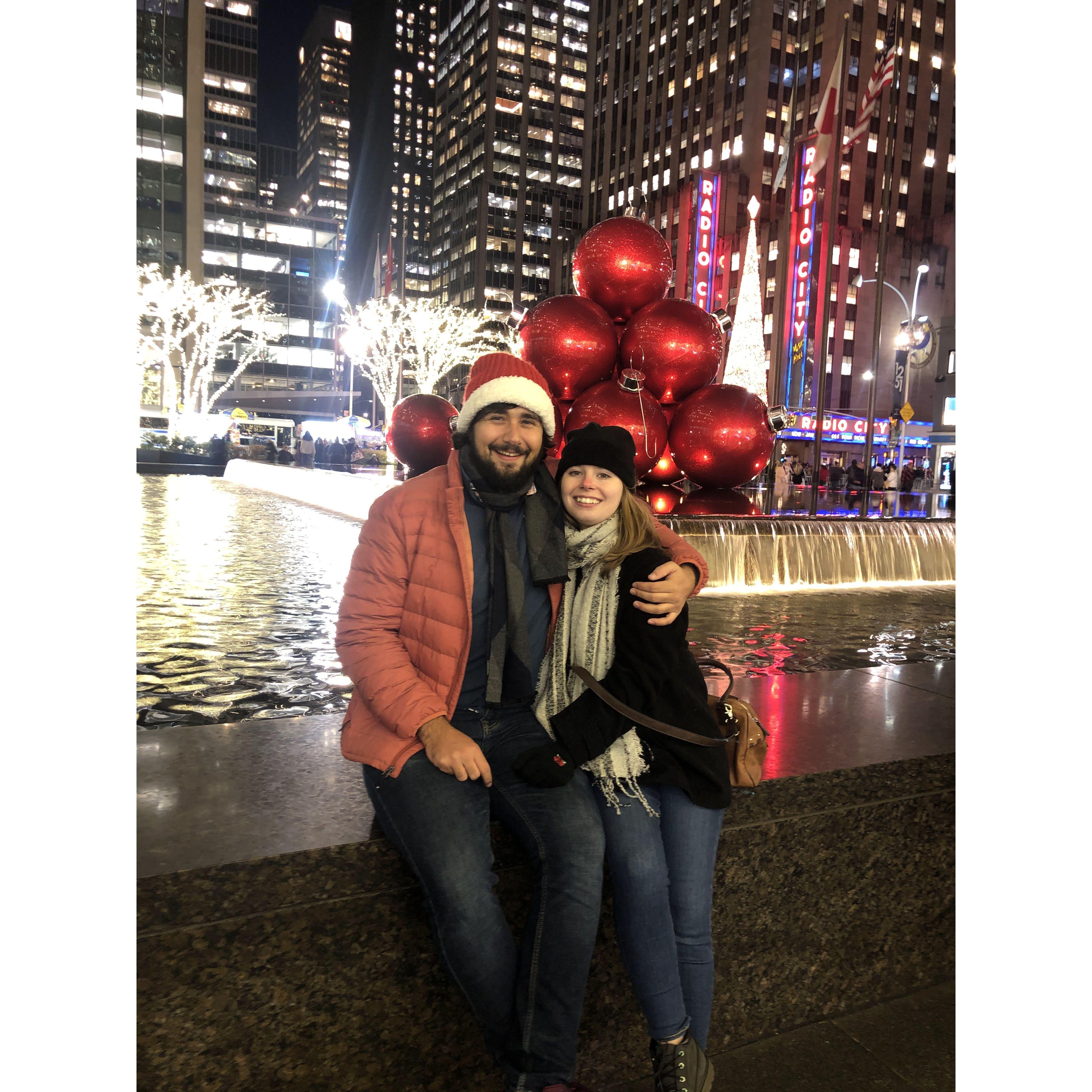 The first trip we went on - to NYC
