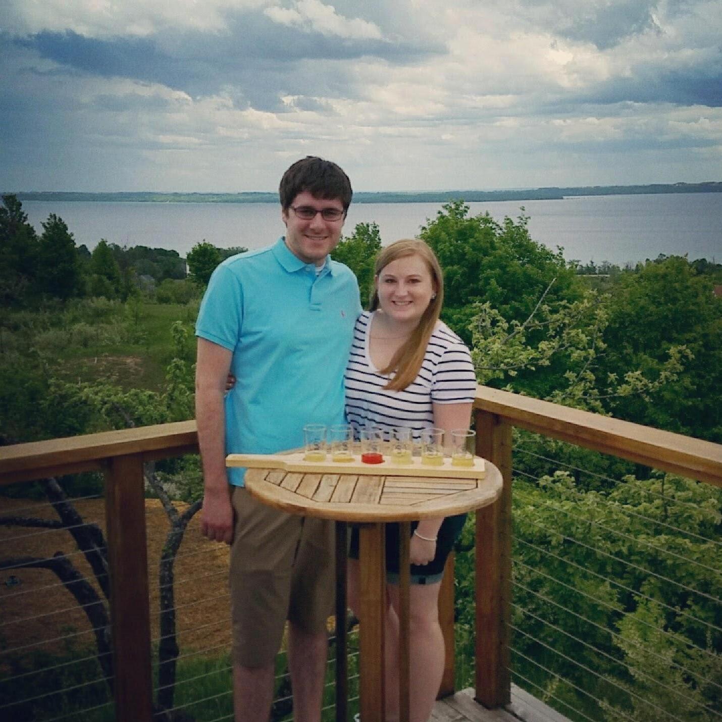 Celebrating our 2nd anniversary in Traverse City