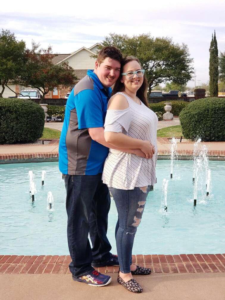 Recreating the photo at our Engagement shoot