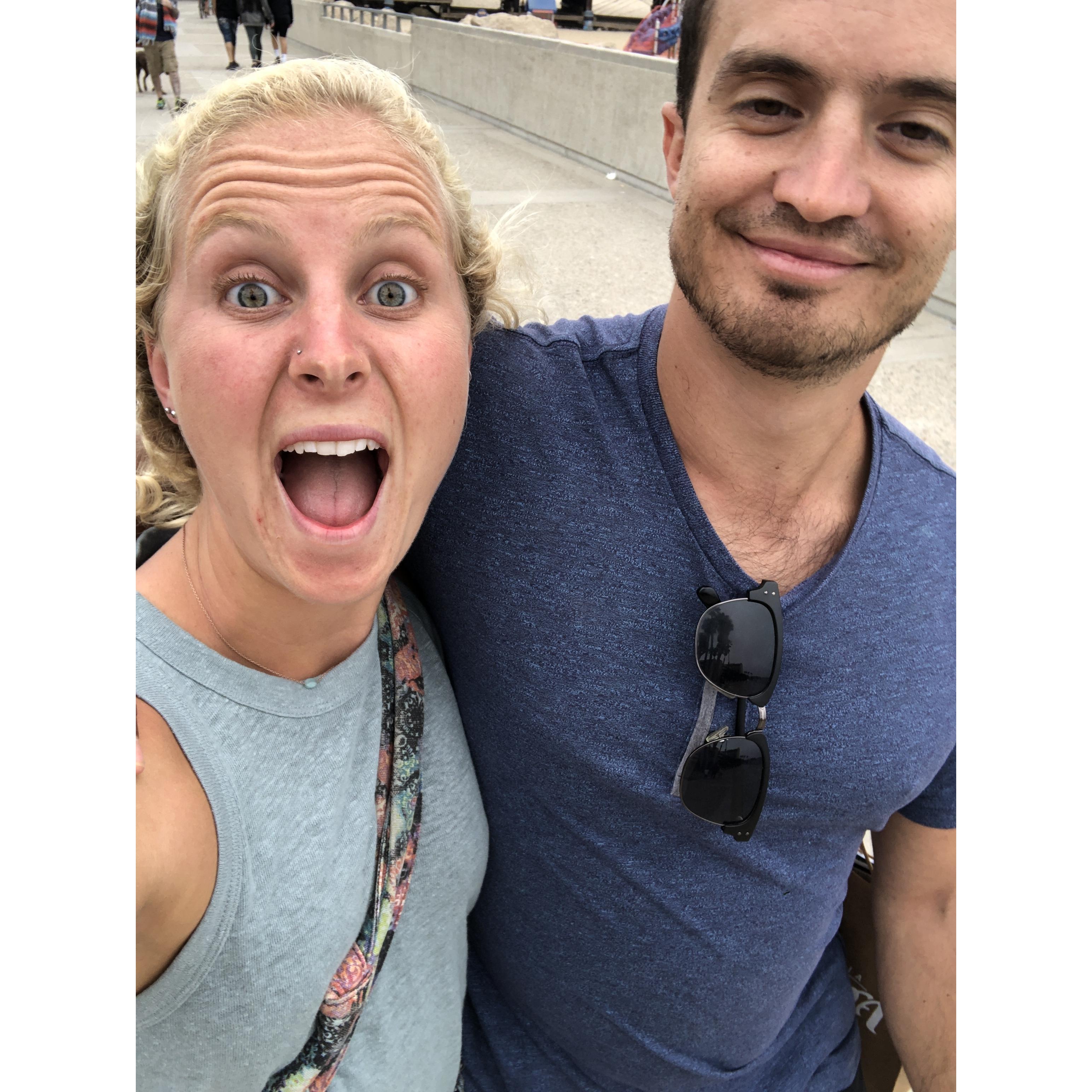 we love ventura beach walks and tacos