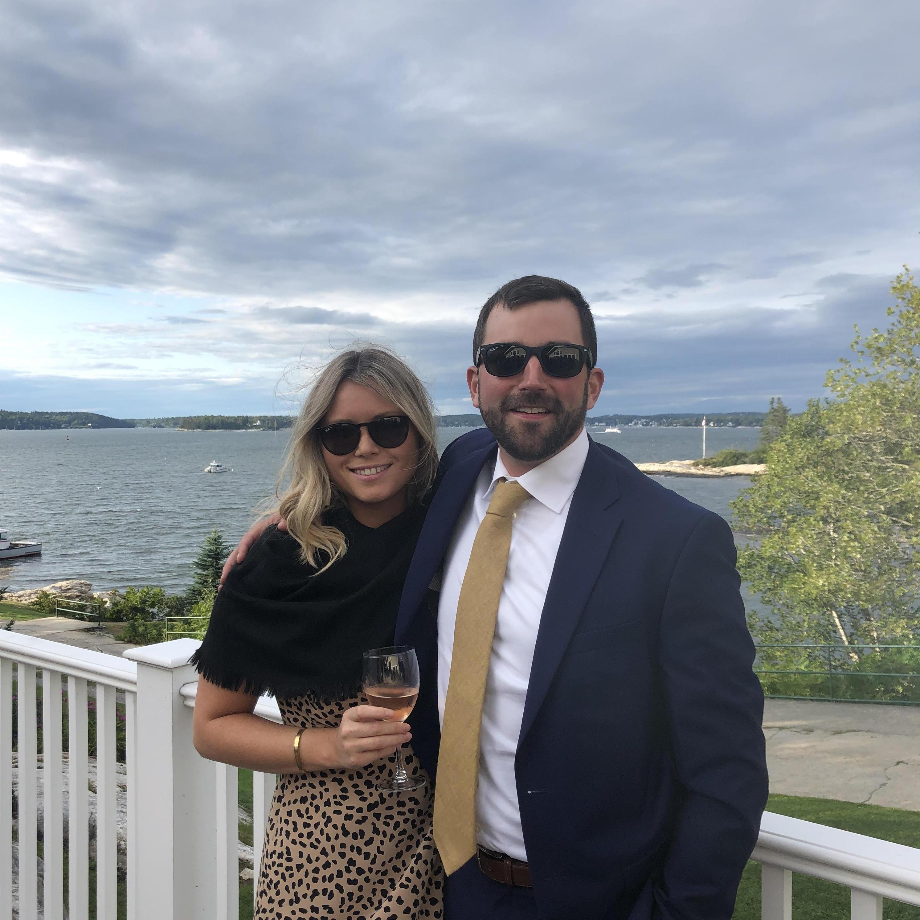 Wedding on Squirrel Island, Boothbay Harbor, Maine.