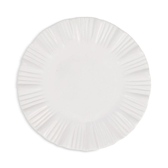 VIETRI Bari White European Dinner Plate