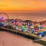 Santa Monica Beach and Pier