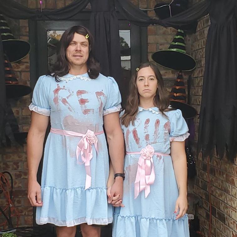 October 2023-Our first year as scary twins