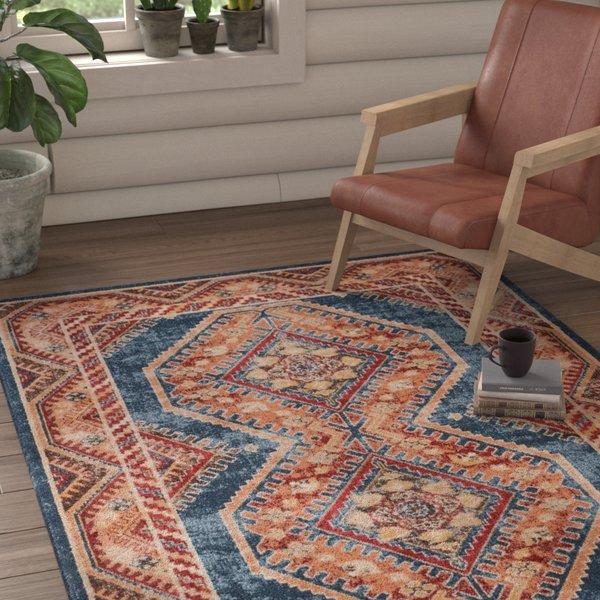 Isanotski Red/Blue Area Rug 8x10