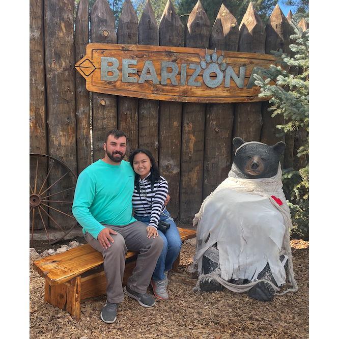 Finding our own fairytale in every adventure. Just ‘bear’-ly getting started. 🐻💕 #Bearizona