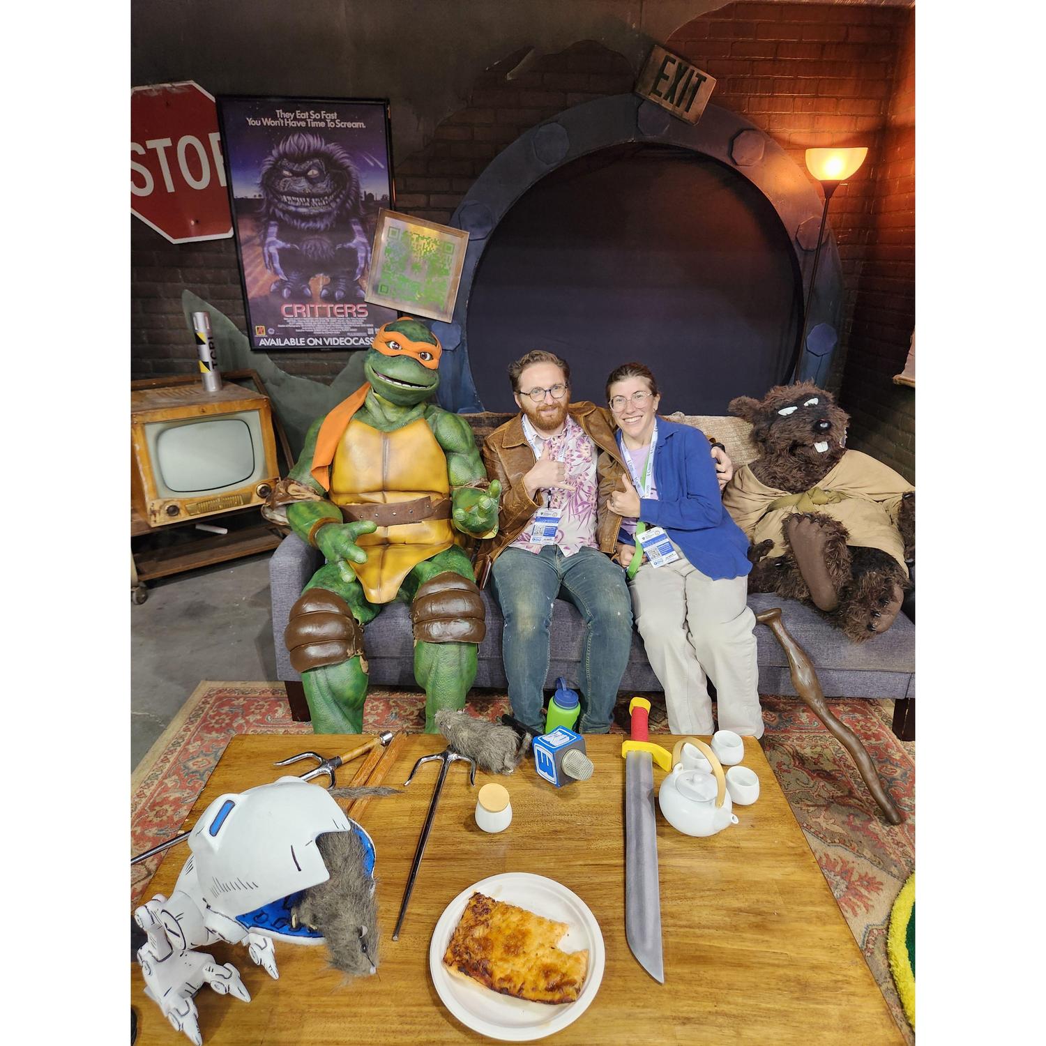 We volunteered at Granite State Comicon this year and got free passes to explore