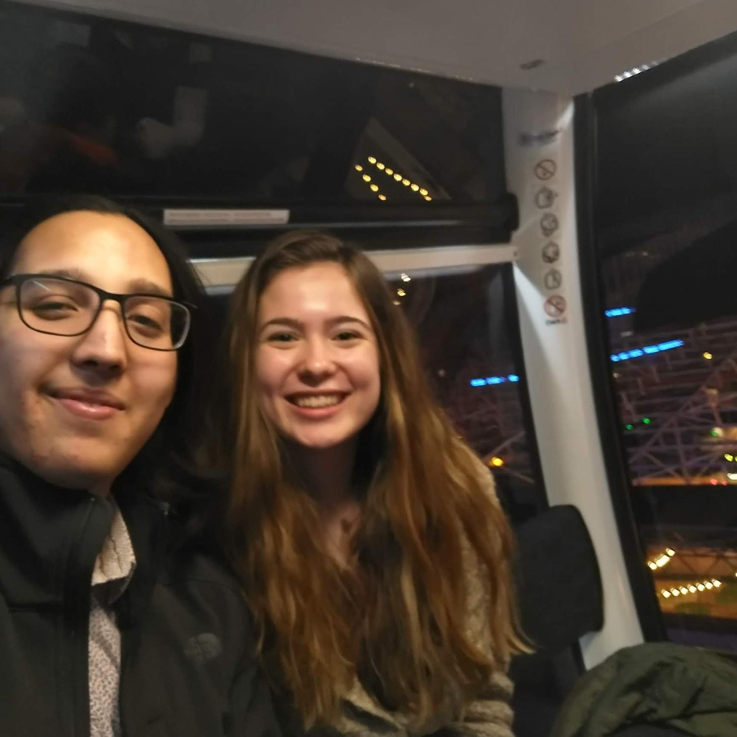 One of our first photos together