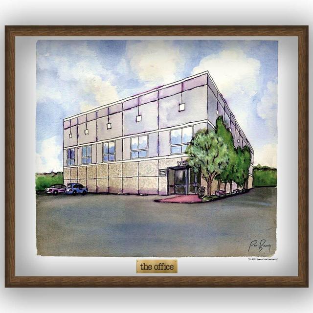 NBC The Office Official Pam’s Watercolor Poster - 18”x 24” - Perfect for fans of The Office
