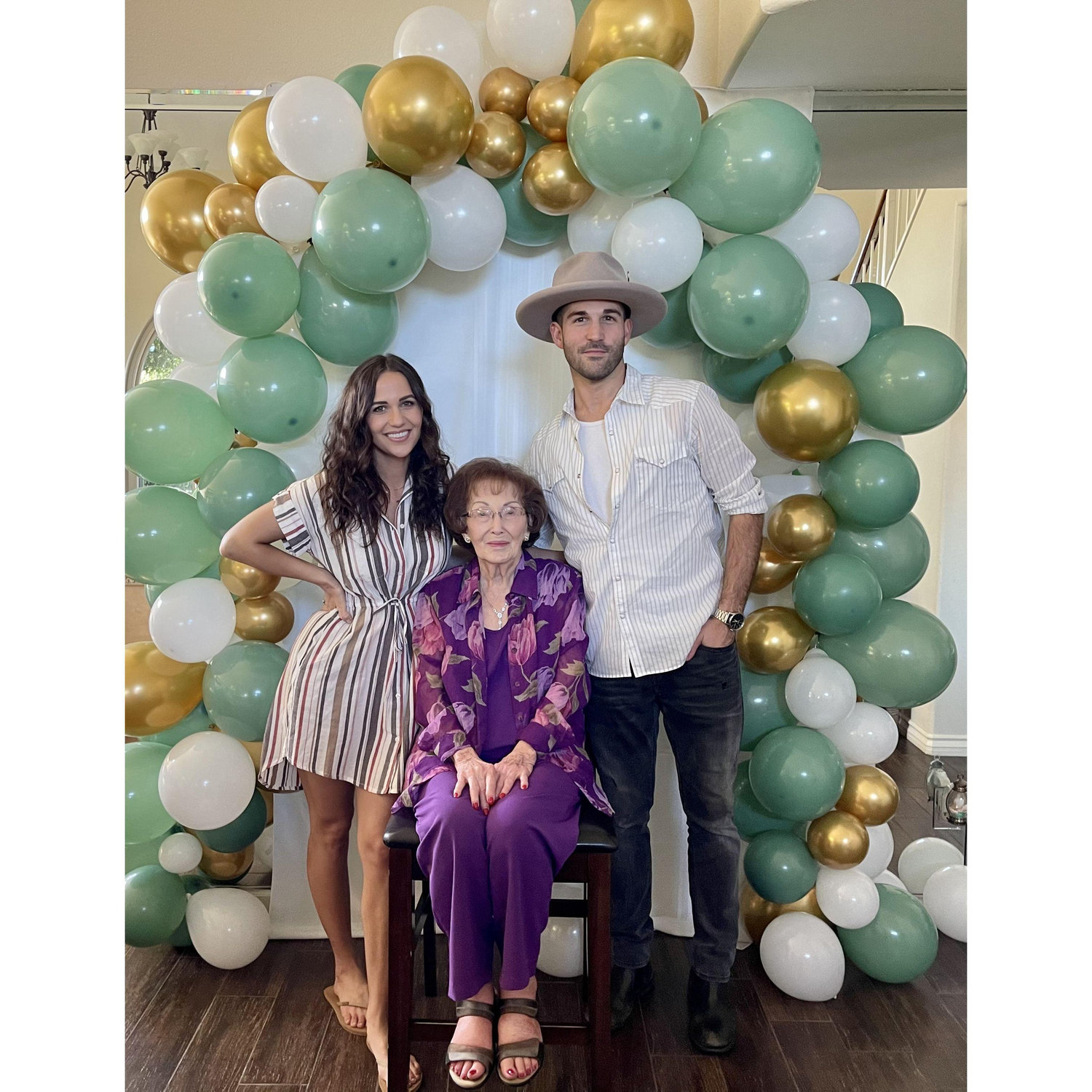 Grandma's 103rd birthday party