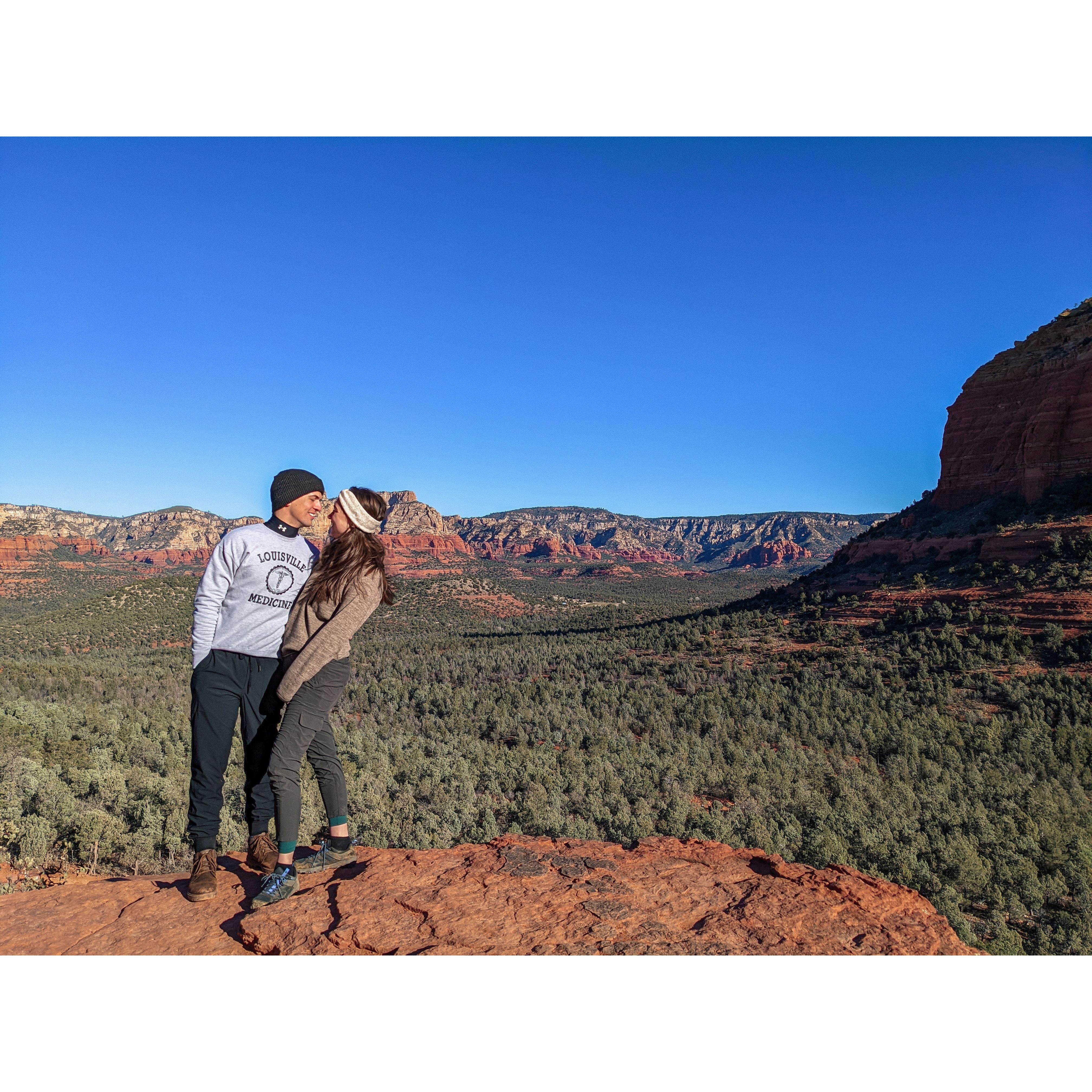 First trip out west together to Sedona