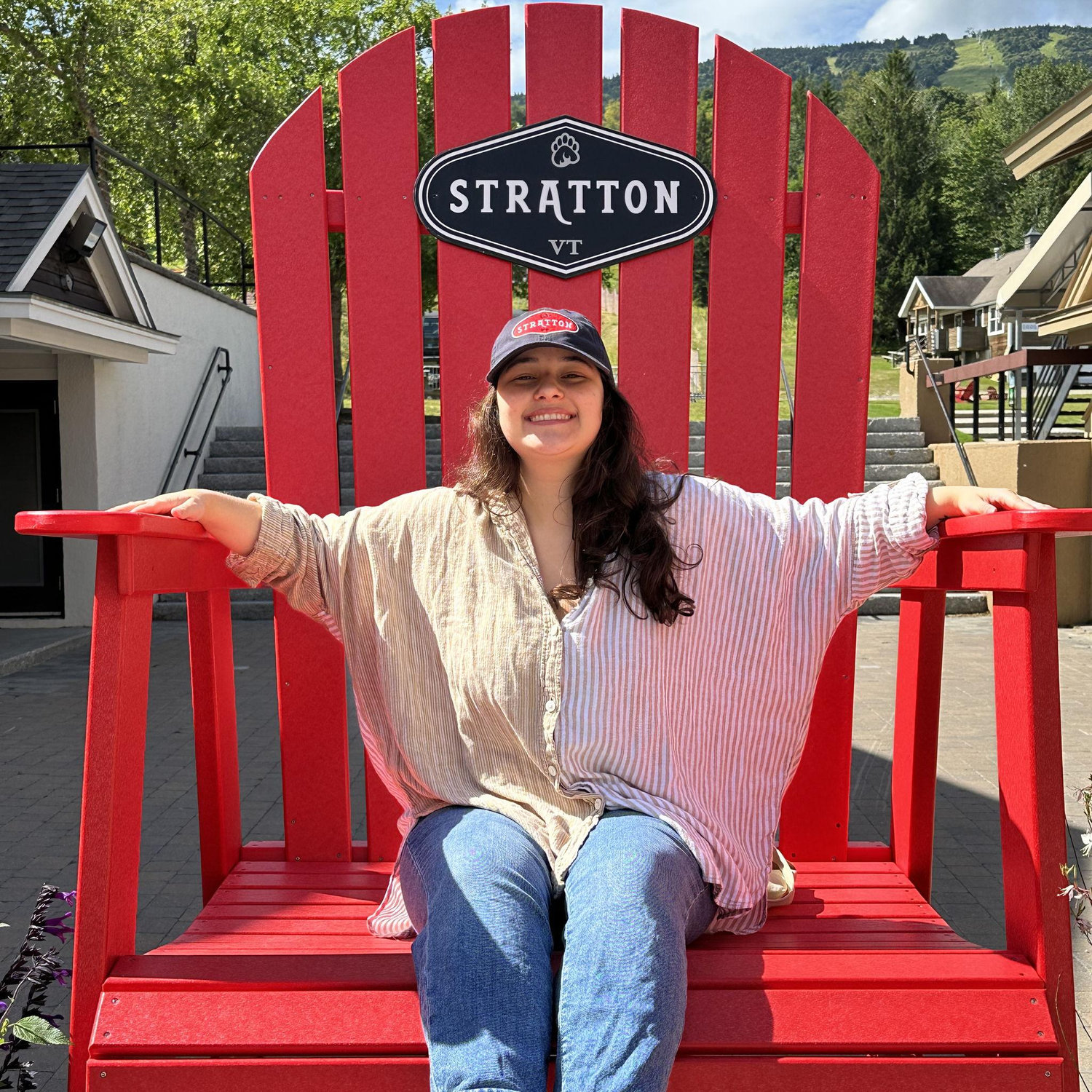 This is actually just a normal sized chair.
