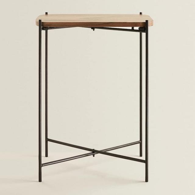 Zara Home WOODEN SIDE TABLE