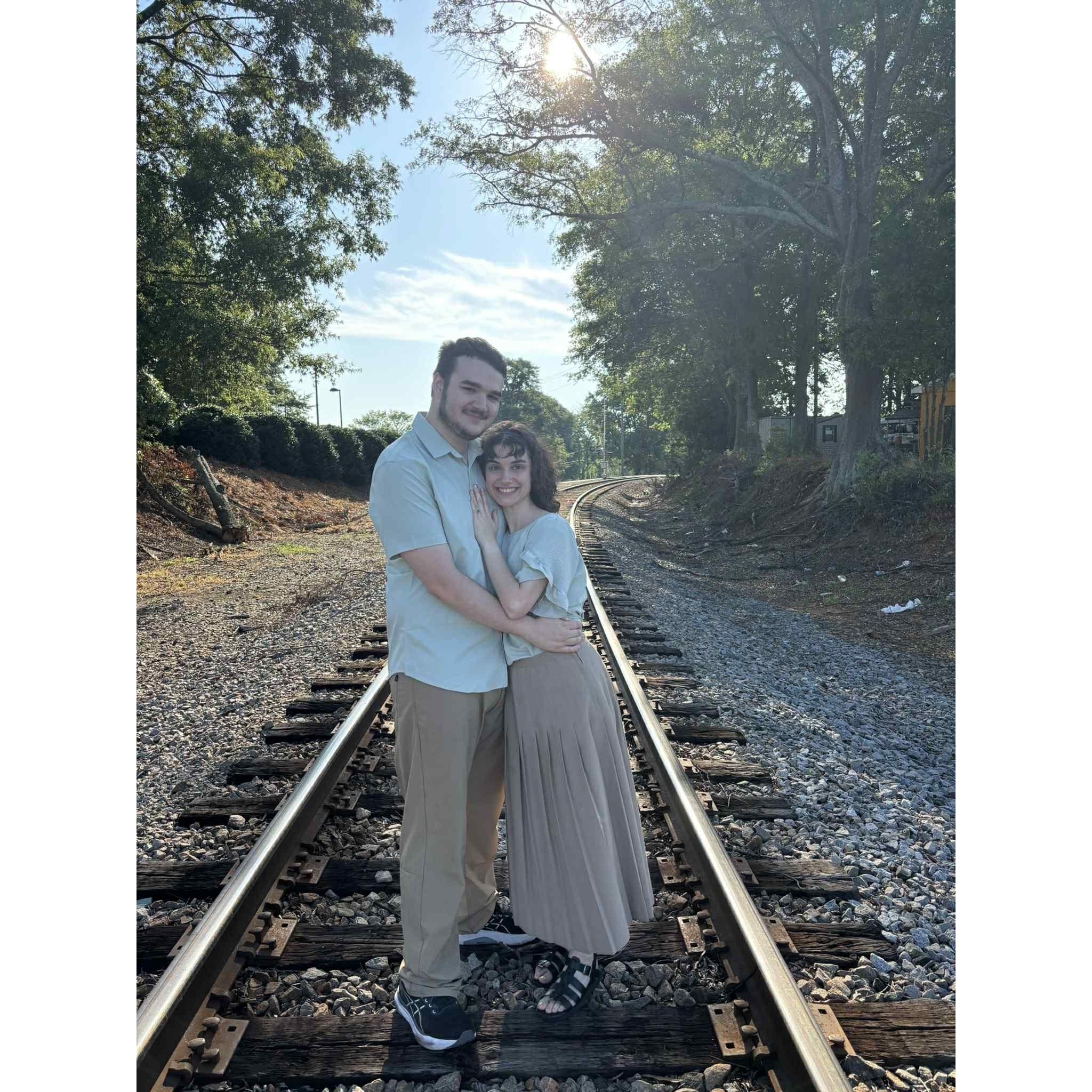 Our engagement photo