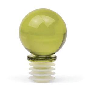 The Moony Glass Bottle Stopper - Olive