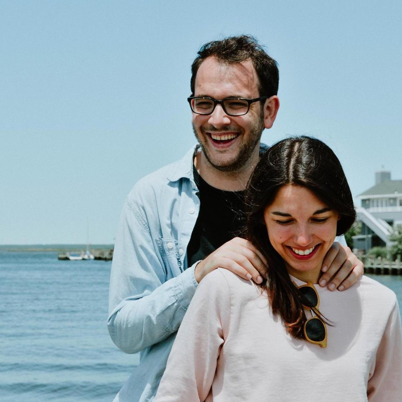 Just days after we got engaged, our friend (and officiant!) Isabel offered to snap some beautiful photos for us in LBI! Check out her work at isabelagregg.com!