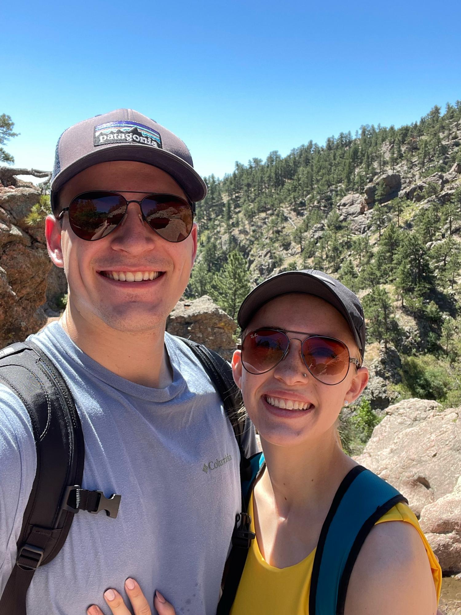 Hiking up to Horsetooth Falls in Fort Collins, CO!