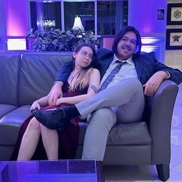 Moments before Jordan fell asleep at a wedding, 2024