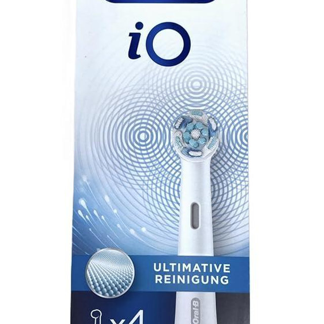 HEALTH AZ+ Oral B IO Ultimate Clean Toothbrush Head WHITE 4 Count