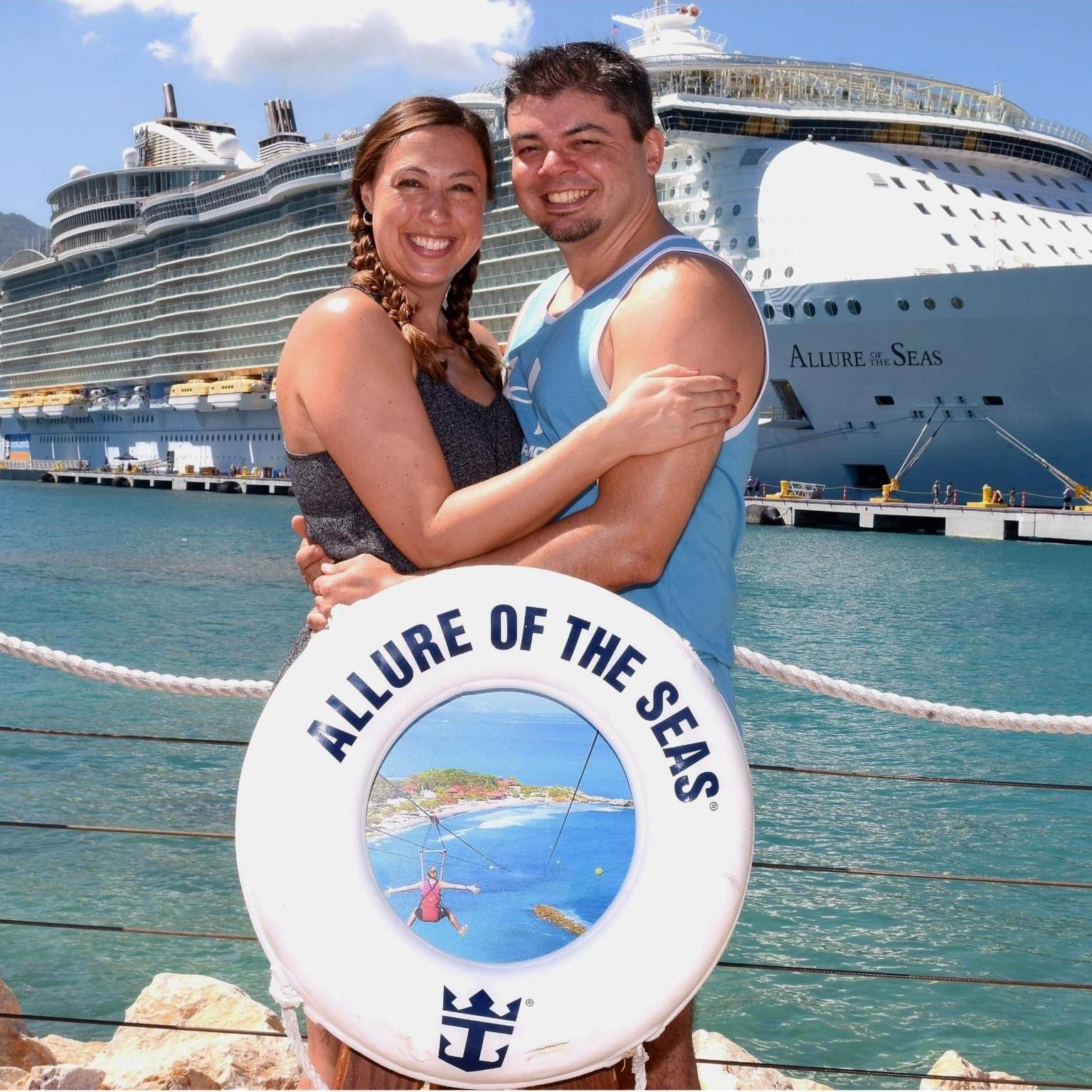 Celebrating Tanya's 40th on Royal Caribbean's Allure of the Seas - 2019