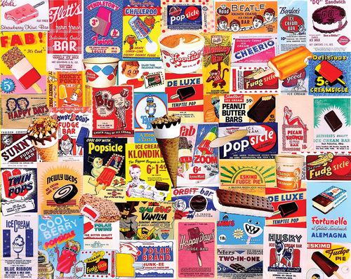 Ice Cream Bars - 1000pc Jigsaw Puzzle By White Mountain NEW