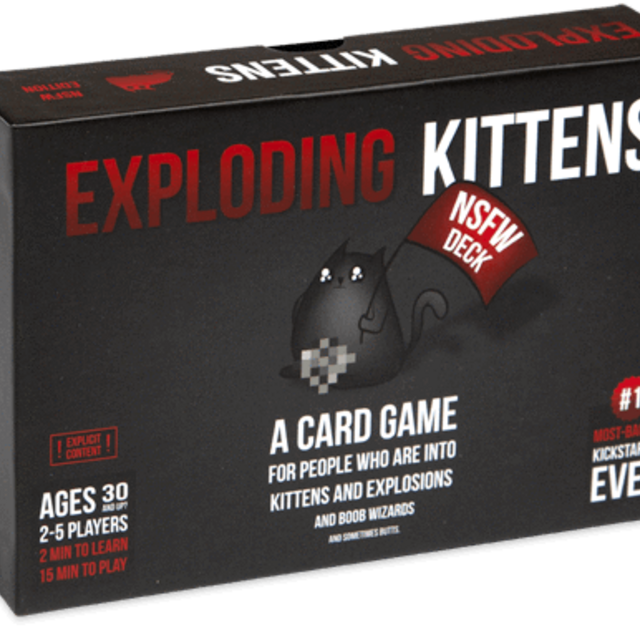 EXPLODING KITTENS - NSFW Edition